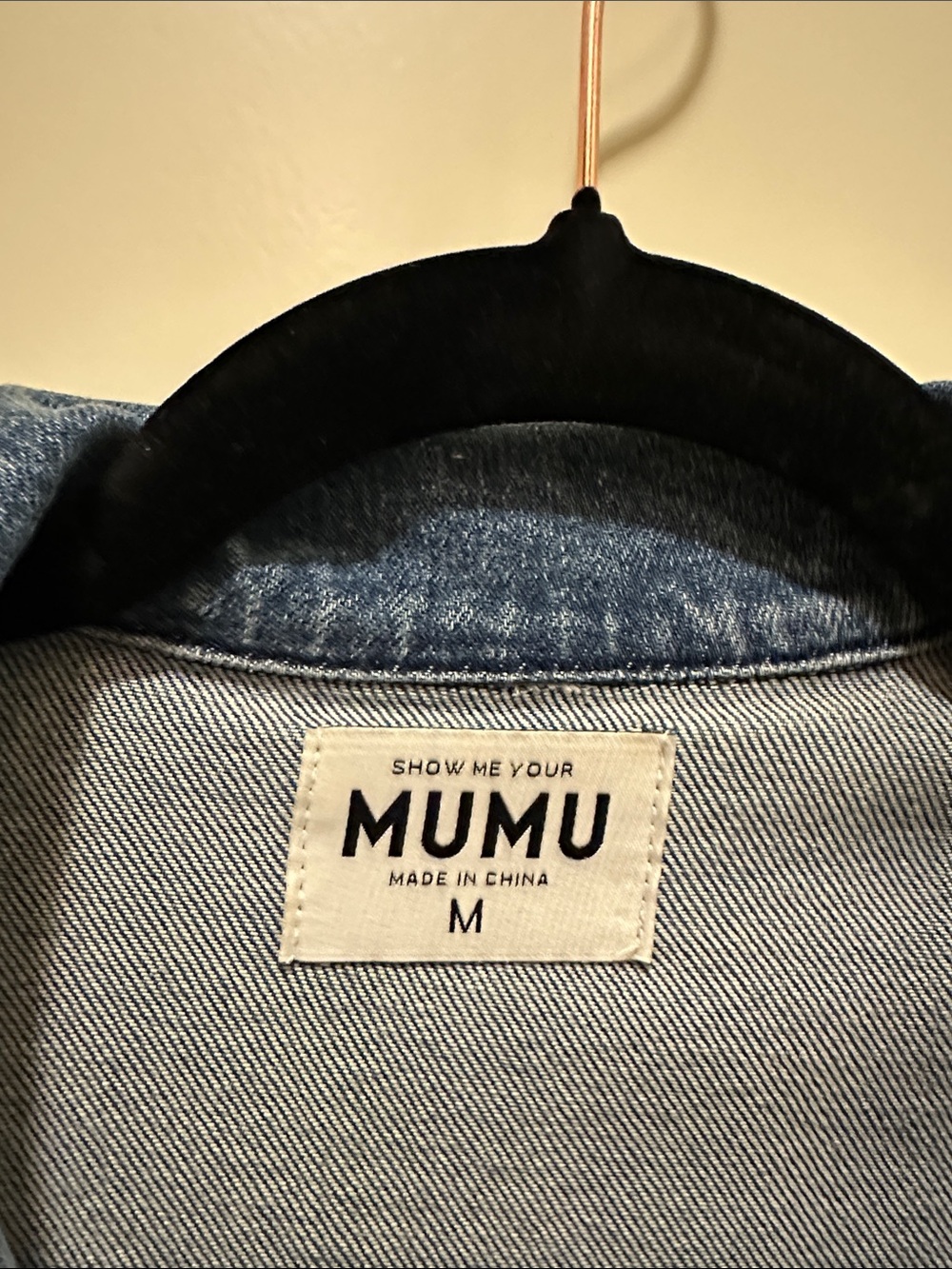 Show Me Your Mumu Denim Zip-Front Belted Denim Mini Dress - Picture 3 of 3